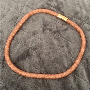 Swarovski Bracelet Stardust Rose Gold Double Wrap